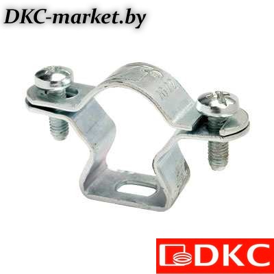 6040-22 Стальной хомут 20 мм (1/2") оцинкованный