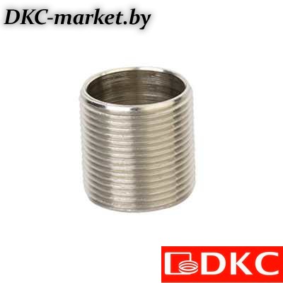 6051-16A Ниппель M16x1,5, никелированная латунь