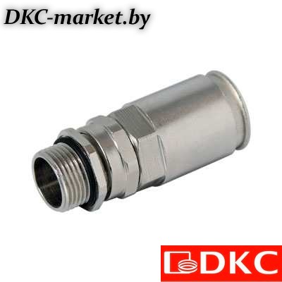 6111P40M402027 Муфта труба-коробка DN 40 с уплотнением кабеля, IP68, М40х1,5, д.20 - 27мм
