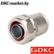 6117-20N Муфта металлорукав DN 15-жесткая труба д.20мм, IP66/IP67, никелированная латунь