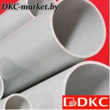 63520 Труба ПВХ жёсткая гладкая д.20мм, тяжёлая, 3м, цвет серый