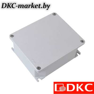 65302 Коробка ответвительная алюминиевая окрашенная, IP66/IP67, RAL9006, 154х129х58мм