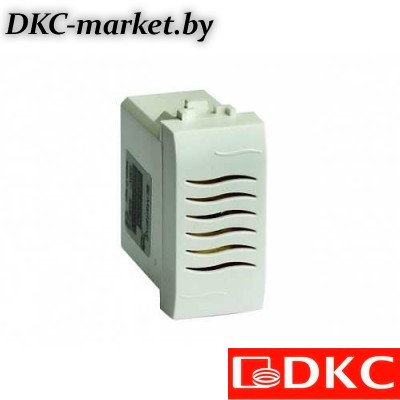 75932S Звонок 220V, слоновая кость, 1мод.