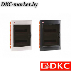 81924 Щиток встраив.с двер.24мод.,IP41,бел., с клем.блок.2х87508 и замком