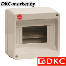 83908 Щиток настен.без дверц. 8мод., IP40,сер,,с клем.блоком в компл.1х87508