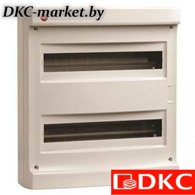 83936 Щиток настен.без дверц.36мод., IP40,сер,,с клем.блоком в компл.2х87512