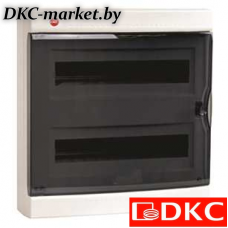 84636 Щиток настен. с дверцей 36(2X18) мод.,IP41, белый