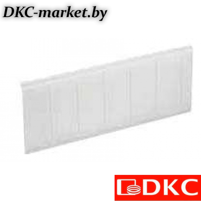 87180 Заглушка на 6мод. RAL7035 для настенных щитков IP40 и IP65