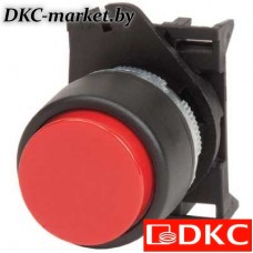 ABDTR6 Кнопка выпуклая без фиксации, черная