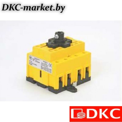 AE6304B Выключатель нагрузки четырёхполюсн.  с установк.на монтажн.плату на63А