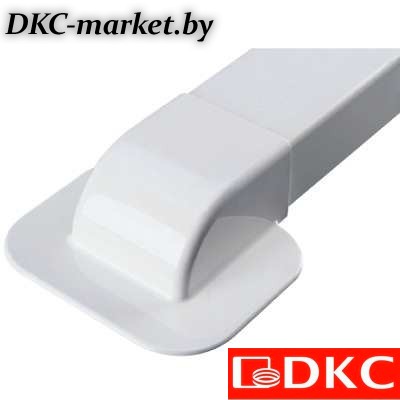 AIR90608 Ввод в стену под углом 90 град. для короба 90х60 мм