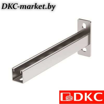 BBP4160ZL Консоль одиночная, 41х41, осн.600 мм, цинк-ламельная