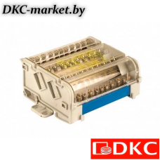 BD16085 Блок распределительный на DIN рейку 5р 160А, 5х7мм 1х8мм 1х9мм 1х12мм