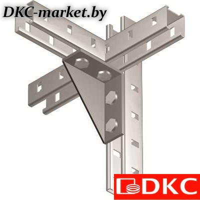 BMC1022HDZ Уголок двойной усиленный левый, горячеоцинкованный