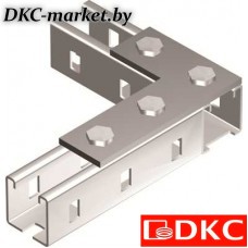 BMD1022HDZ Пластина соединительная L-обр., длина 90х140 мм, 4отв., горячеоцинкованная