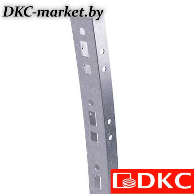 BPC2902ZL Профиль криволинейный, L293, толщ.2,5 мм, на 2 рожка, цинк-ламель