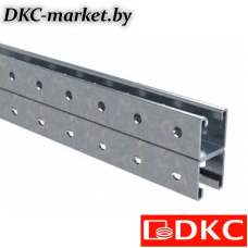 BPD4130INOX Двойной С-образный профиль 41х41, L3000, толщ.2,5 мм, нержавеющий