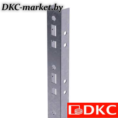 BPT2904ZL Профиль прямолинейный, L500, толщ.2,5 мм, на 4 рожка, цинк-ламель