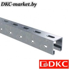 BPV4120INOX С-образный профиль 41х41, L2000, толщ.2,0 мм, нержавеющая сталь