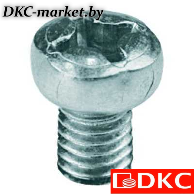 CM090610INOX316L Винт с полуцилиндрической головкой  М6х10, нержавеющая сталь AISI 316L