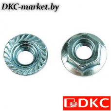 CM101200HDZ Гайка с насечкой, препятствующей откручиванию М12, горячеоцинкованная