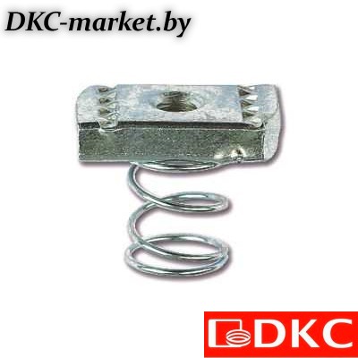 CM151000 Гайка для подвешивания профиля (с пружиной) М10х40