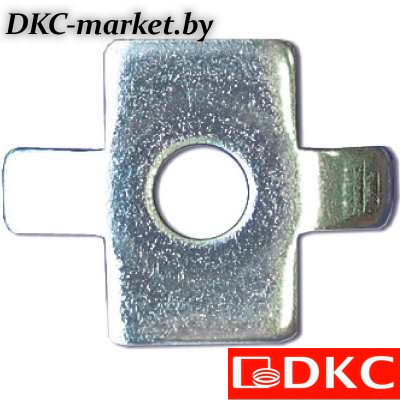 CM180600HDZ Шайба четырехлепестковая для соед. провол. лотка (в соединении с винтом M6x20) HDZ