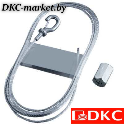 CM615100 Трос с держателями L10000 диам.1,5 мм