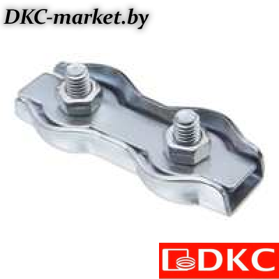 CM623004 Соединитель (зажим) для троса двойной (Duplex) 4 мм