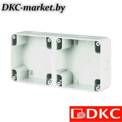 DIS137102 Коробка для настенной установки на 2 поста