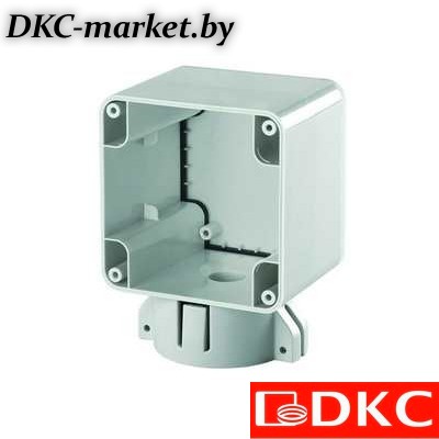 DIS137131 Коробка на столб. Монтаж с торца