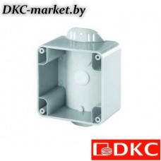 DIS137141 Коробка на столб. Монтаж сбоку