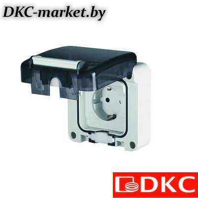 DIS1374407 Розетка панельная. Защита IP66 с вставленной вилкой