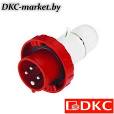 DIS2183237F Вилка кабельная с безвинтовыми клеммами IP67 32A 3P+E+N 400В