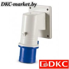 DIS2423293 Вилка панельная с наклоном IP44 32А 2P+E 250В