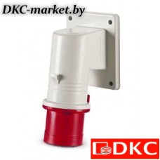 DIS2423297 Вилка панельная с наклоном IP44 32А 3P+E+N 400В