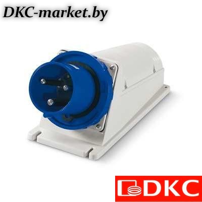 DIS245M12593 Вилка настенная IP67 125А 2P+E 250В