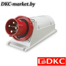 DIS245M12596 Вилка настенная IP67 125А 3P+E 400В