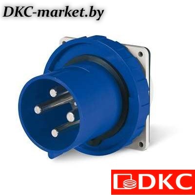 DIS24612593 Вилка панельная прямая IP67 125А 2P+E 250В