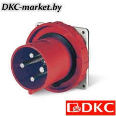 DIS24612596 Вилка панельная прямая IP67 125А 3P+E 400В