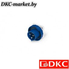 DIS2483293 Вилка панельная прямая IP67 32А 2P+E 250В