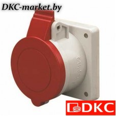 DIS4223266 Розетка панельная IP44 32A 3P+E 400В