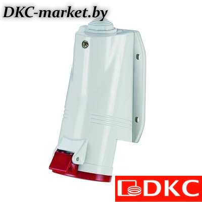 DIS5131657TF Розетка настенная с безвинтовыми клеммами IP44 16A 3P+E+N 400В