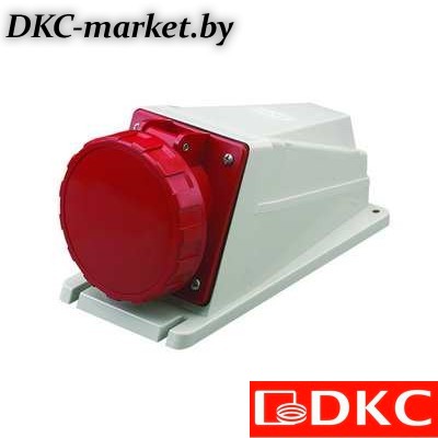 DIS5156356 Розетка настенная IP67 63A 3P+E 400В