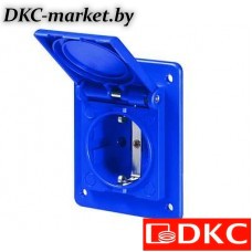 DIS5704061 Розетка панельная, IP54, с увеличенным фланцем 70x87