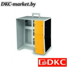 DIS6570035 MBOX3 Корпус на 39 модулей и 5 постов с основанием 136х125 мм.
