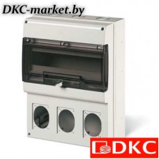 DIS6724316 Корпус на 16 модулей и 3 поста с основанием 70х87 мм. Тип M400