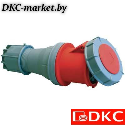 DISC040634 Розетка кабельная IP67 63A 3P+E 400V