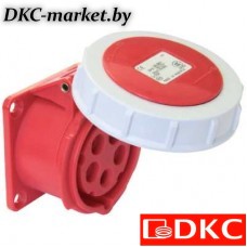 DISF240165 Розетка скрытой установки IP67 16A 3P+E+N 400V