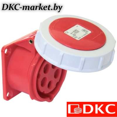 DISF240165 Розетка скрытой установки IP67 16A 3P+E+N 400V
